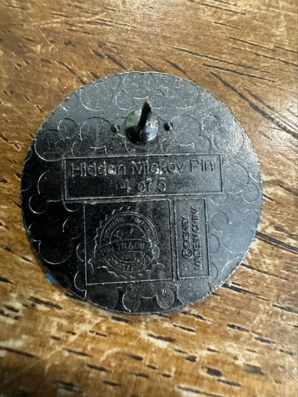 Dopey, Yellow Circle, Hidden Mickey  pin collectible - Main Image 2