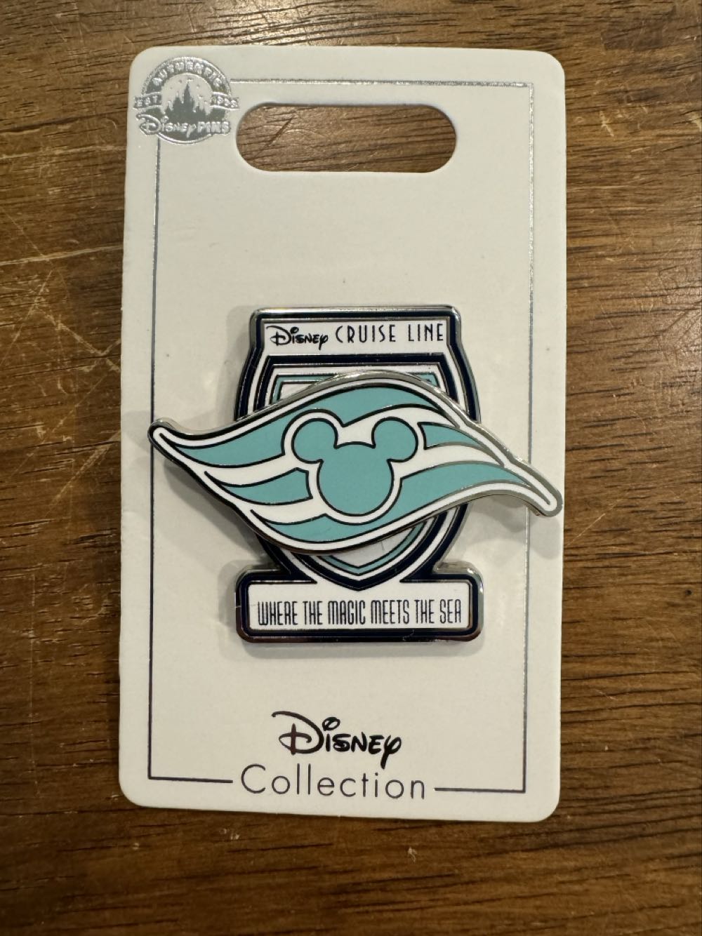 Disney cruise line DCL, where the magic meets the sea  pin collectible [Barcode 400946766853] - Main Image 2