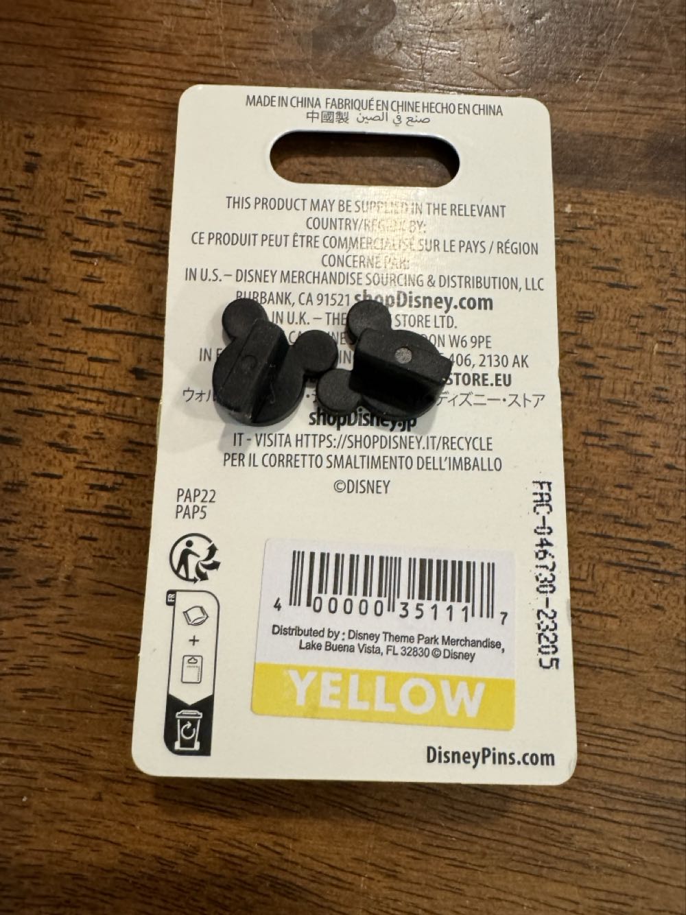 Disney Cruise Line DCL,  Ship In A Bottle  pin collectible [Barcode 400000351117] - Main Image 3