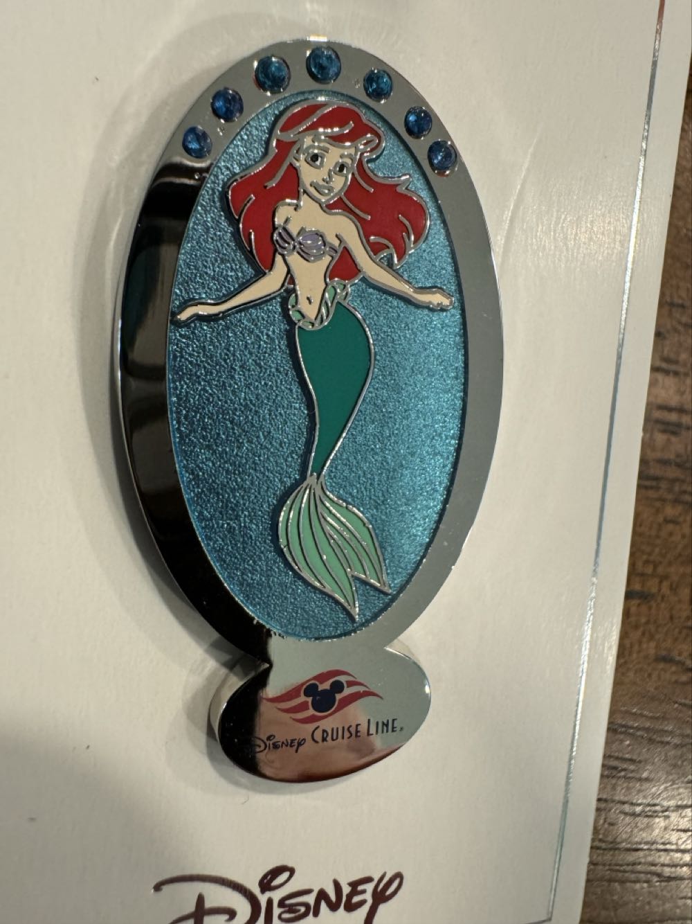 Disney Cruise Line DCL Ariel The Little Mermaid  pin collectible [Barcode 400000781877] - Main Image 2