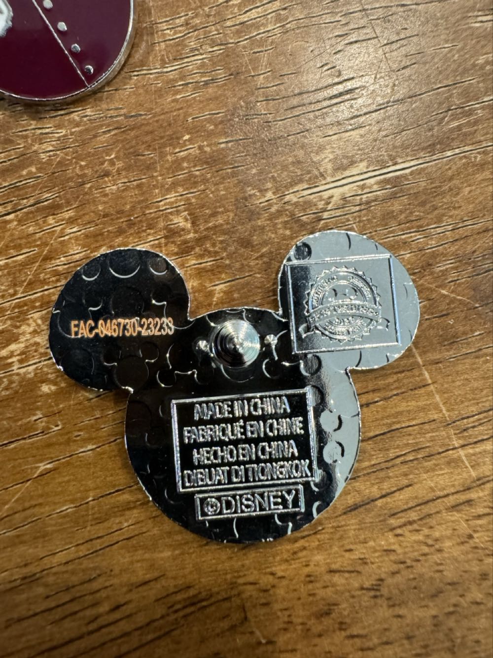 Hades, Villain Mickey Ears  pin collectible - Main Image 2