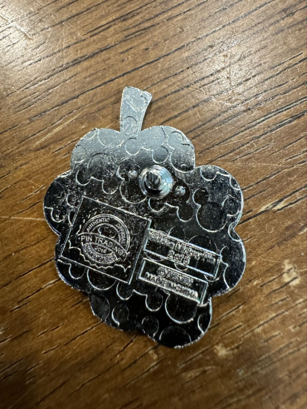 Grapes, Hidden, Mickey, Purple  pin collectible - Main Image 2