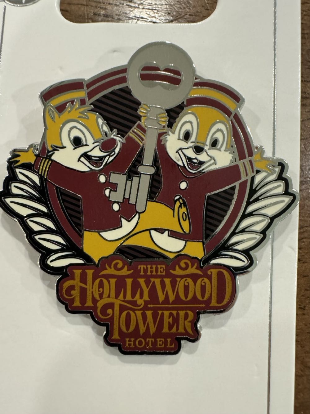 Tower Of Terror The Hollywood Tower Hotel Chip And Dale - Disney Trading Pin pin collectible [Barcode 400948664997] - Main Image 2