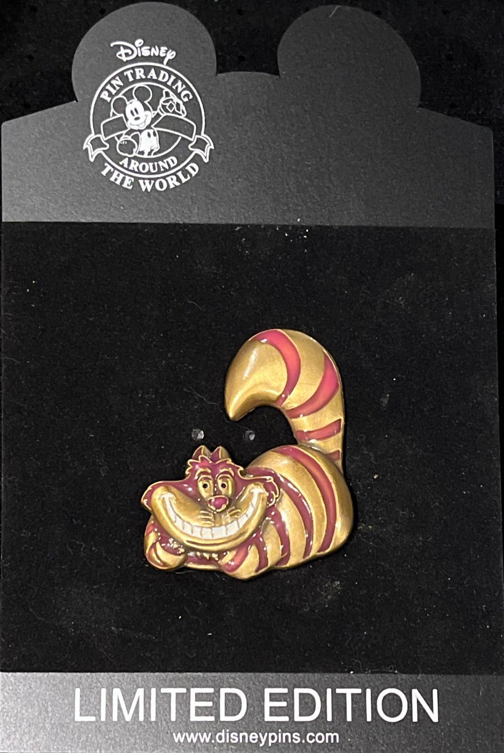 Cheshire Cat 3-D - Official Pin Trading pin collectible - Main Image 2