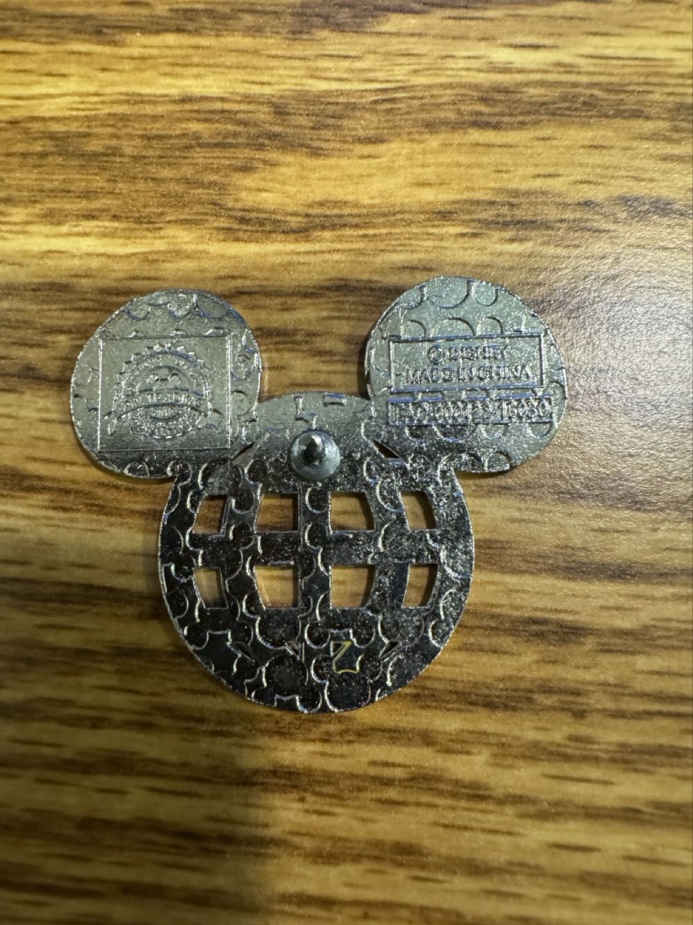 Mickey ears, German, flag, globe, world showcase, Epcot  pin collectible - Main Image 2