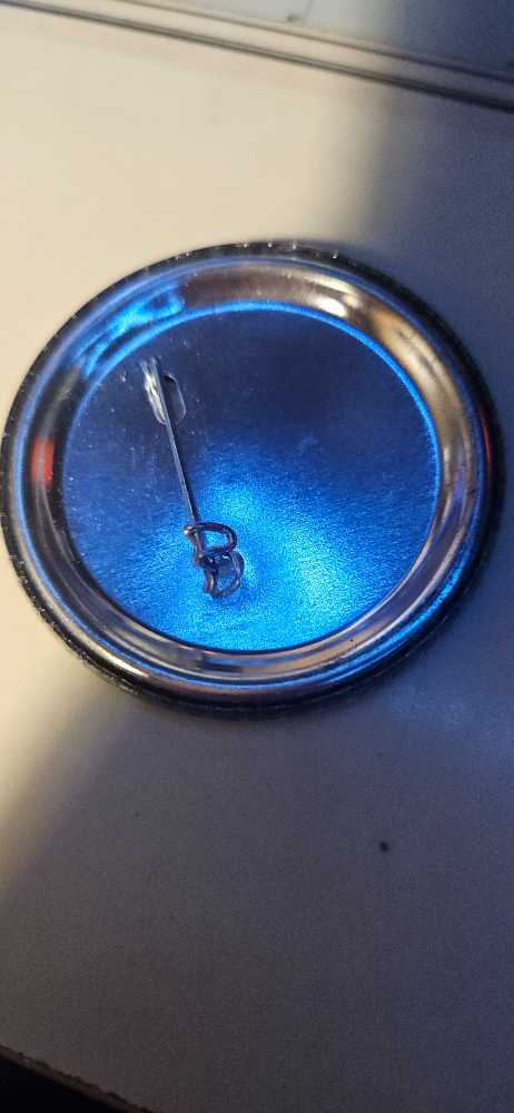 I Save Lives For A Living - Button pin collectible - Main Image 2