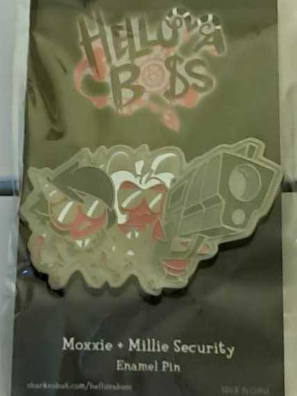 Moxxie + Millie Security - Enamel Pin - Hard Enamel pin collectible - Main Image 2