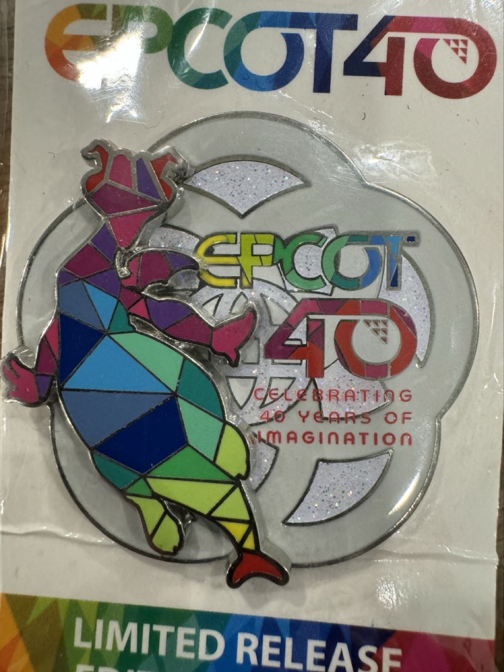 Figment Epcot 40th  pin collectible [Barcode 465052957380] - Main Image 2