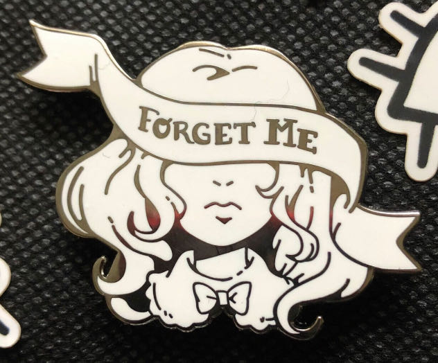 Mickey Ears Icon, Blue And White