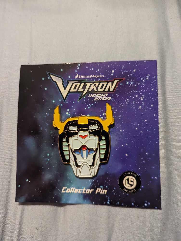 Voltron - Enamel Brass Back pin collectible - Main Image 2