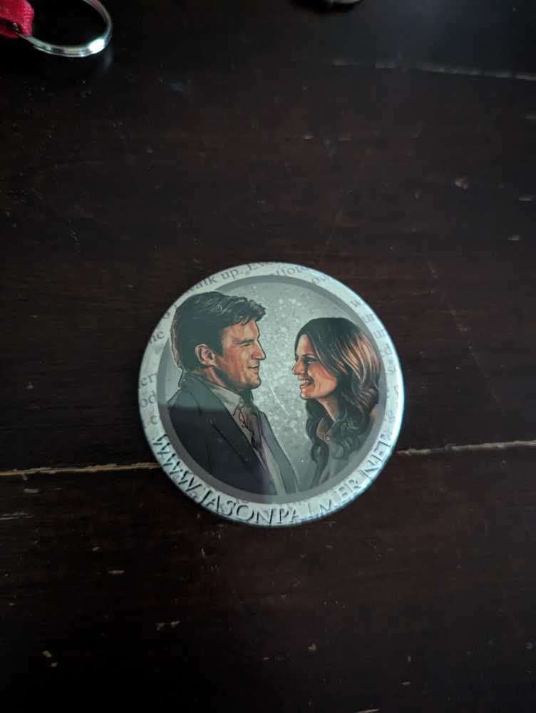 Castle Buttons (Jason Palmer) - Butterfly Clasp pin collectible - Main Image 2
