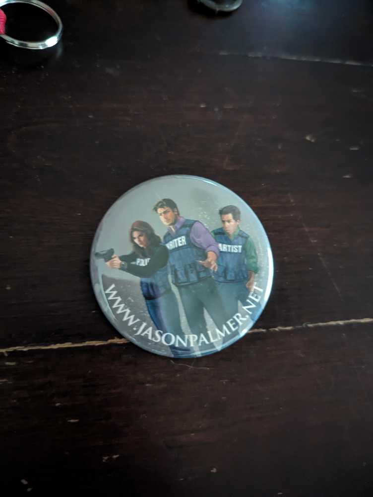 Castle Buttons (Jason Palmer) - Butterfly Clasp pin collectible - Main Image 3