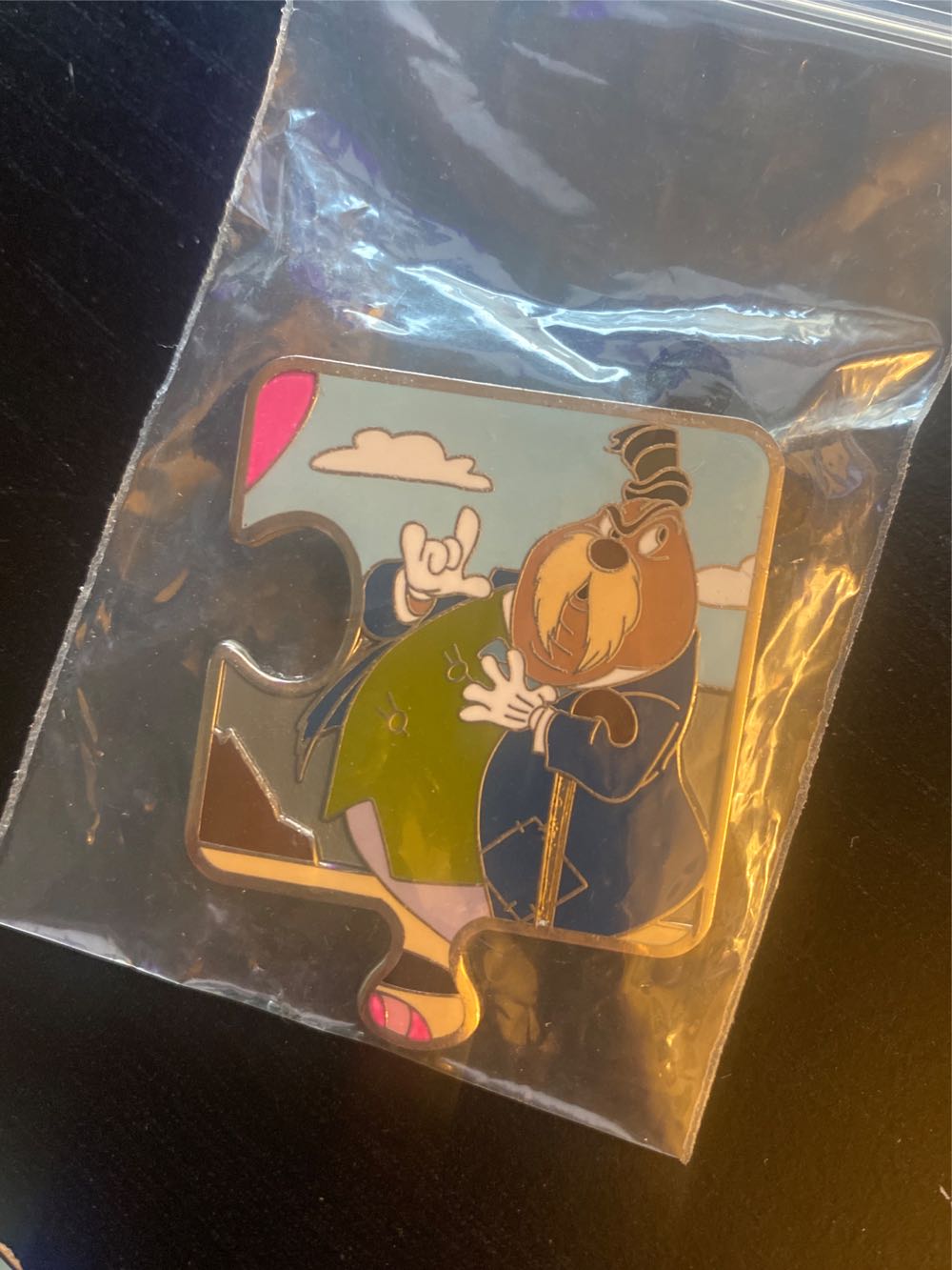 Calgary Stampede Red & Gold Tone Harry The Horse