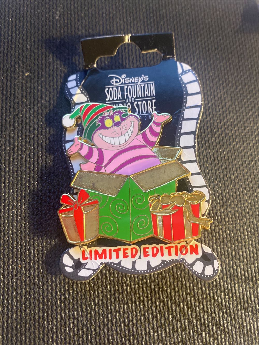 Mickey on red shield, Disneyland resort