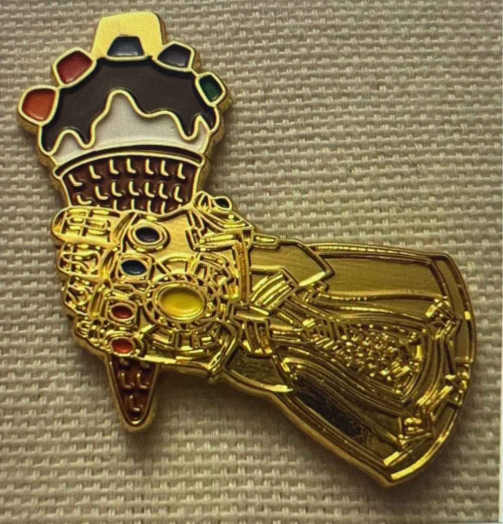 Olympics 1984 Los Angeles Sam the Eagle Playing Tennis Blue Star