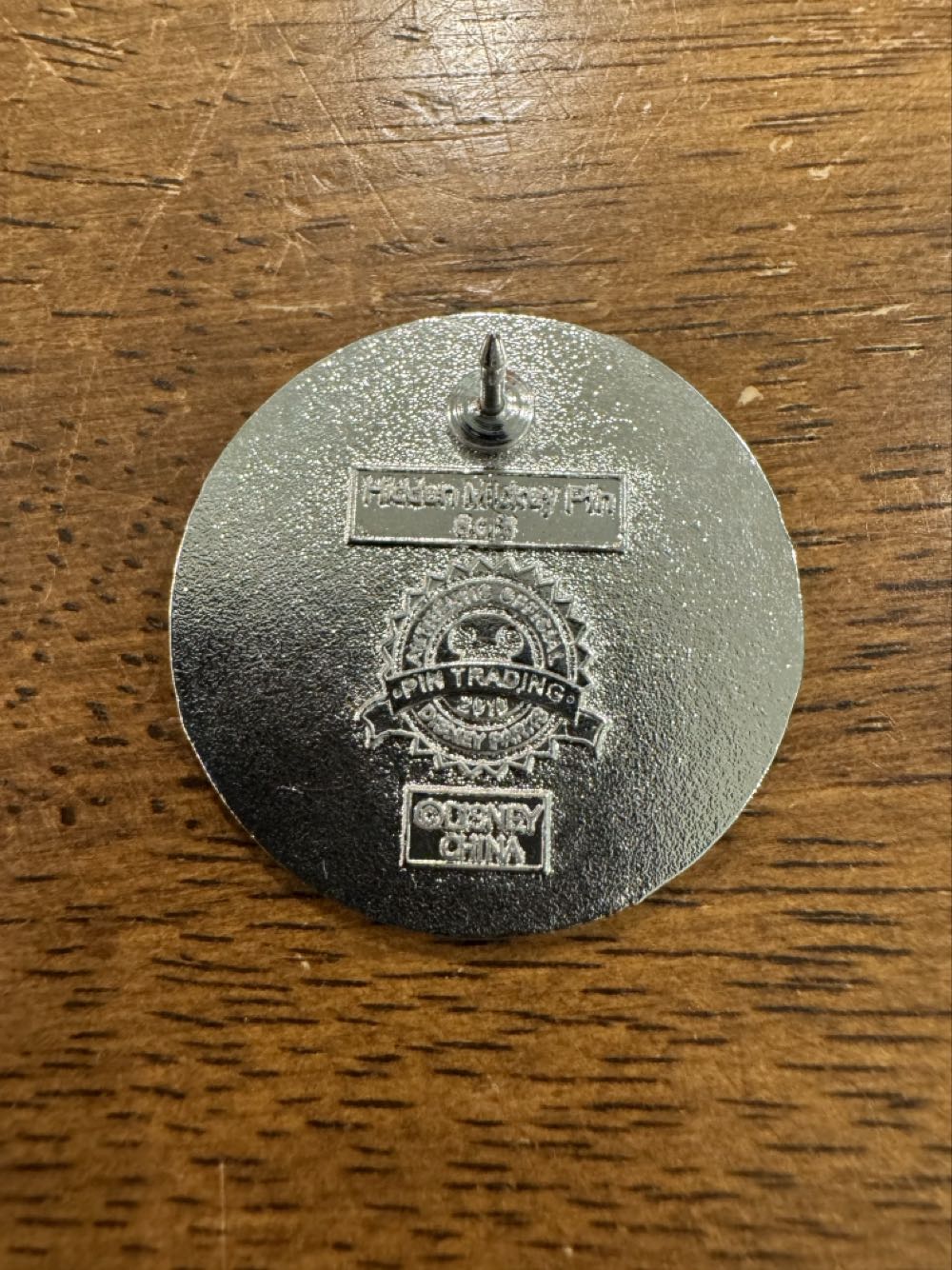 Mickey Ears Icon, Pink And Black  pin collectible - Main Image 2