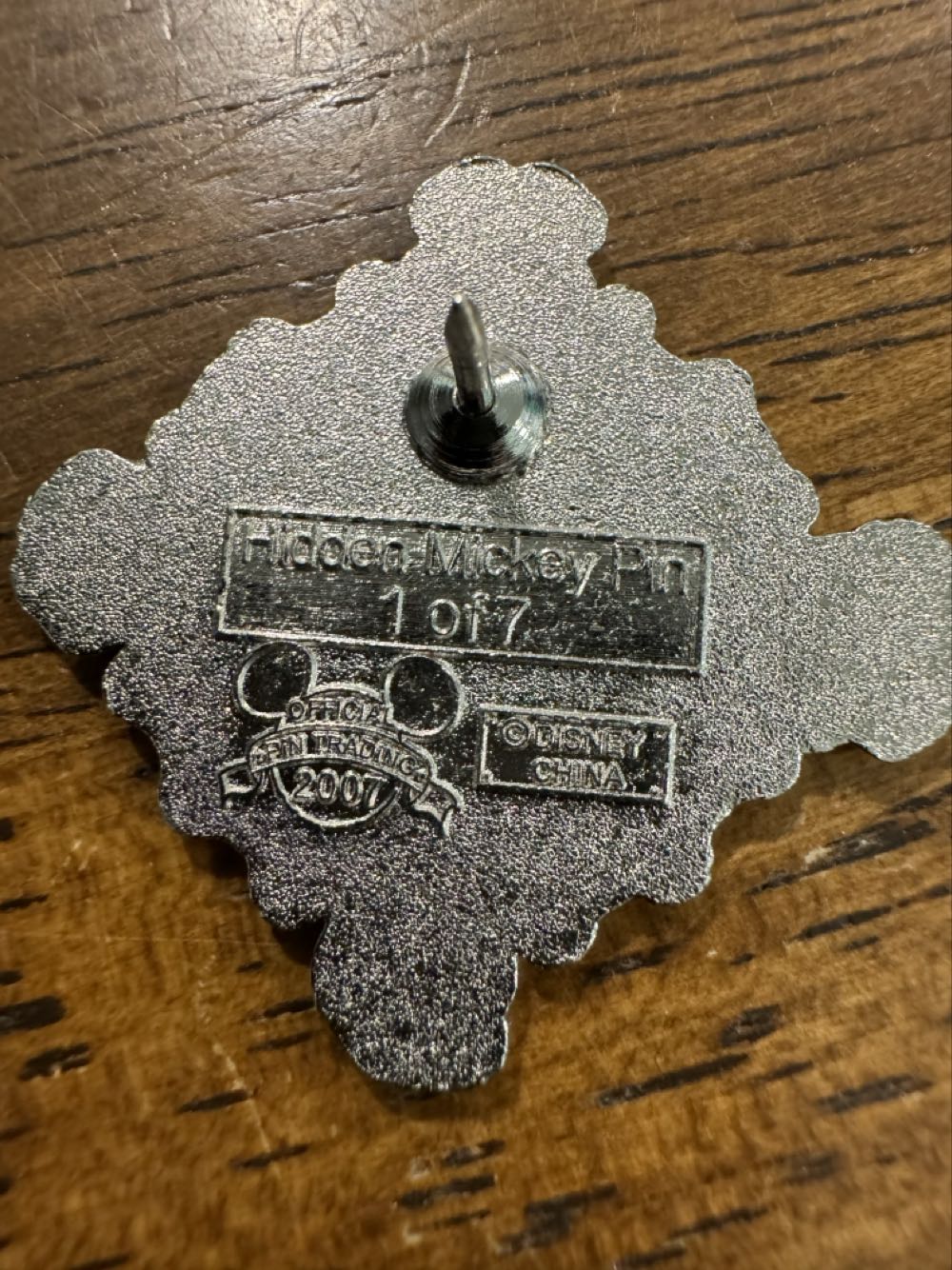 Skull, Compass Rose, Red Mickey Ears  pin collectible - Main Image 2