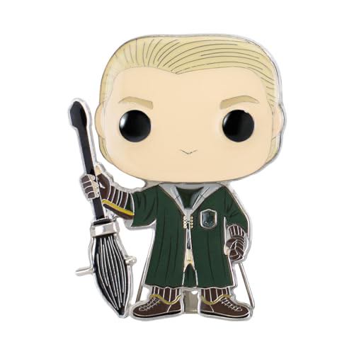 Funko Pop! Sized Pins: Harry Potter Draco Malfoy  pin collectible [Barcode 671803408197] - Main Image 1