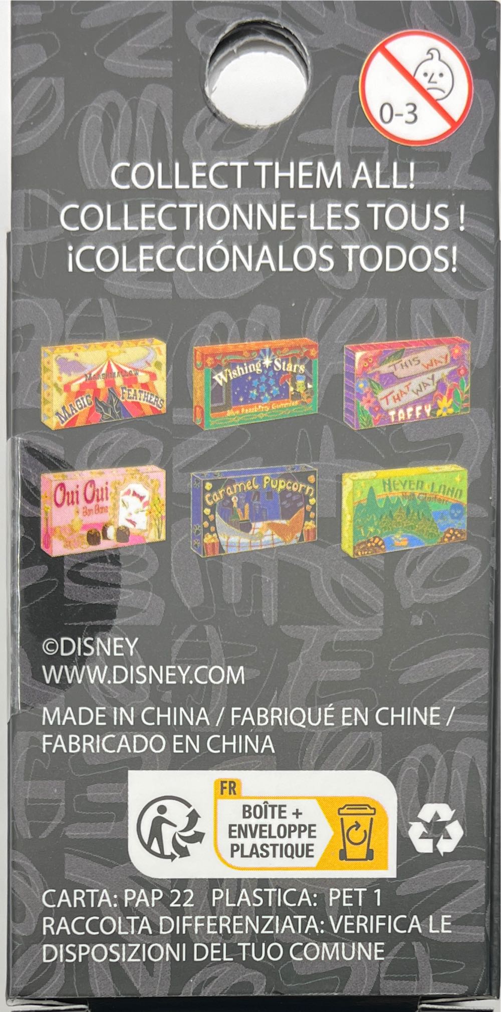 Disney Candy Blind Box (Cheshire Cat: This Way, That Way Taffy) - Disney Loungefly pin collectible [Barcode 30884679] - Main Image 3