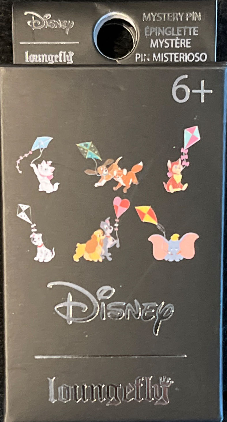 Disney Animals With Kites Mystery Pin (Dinah) - Disney Loungefly pin collectible [Barcode 31367834] - Main Image 2