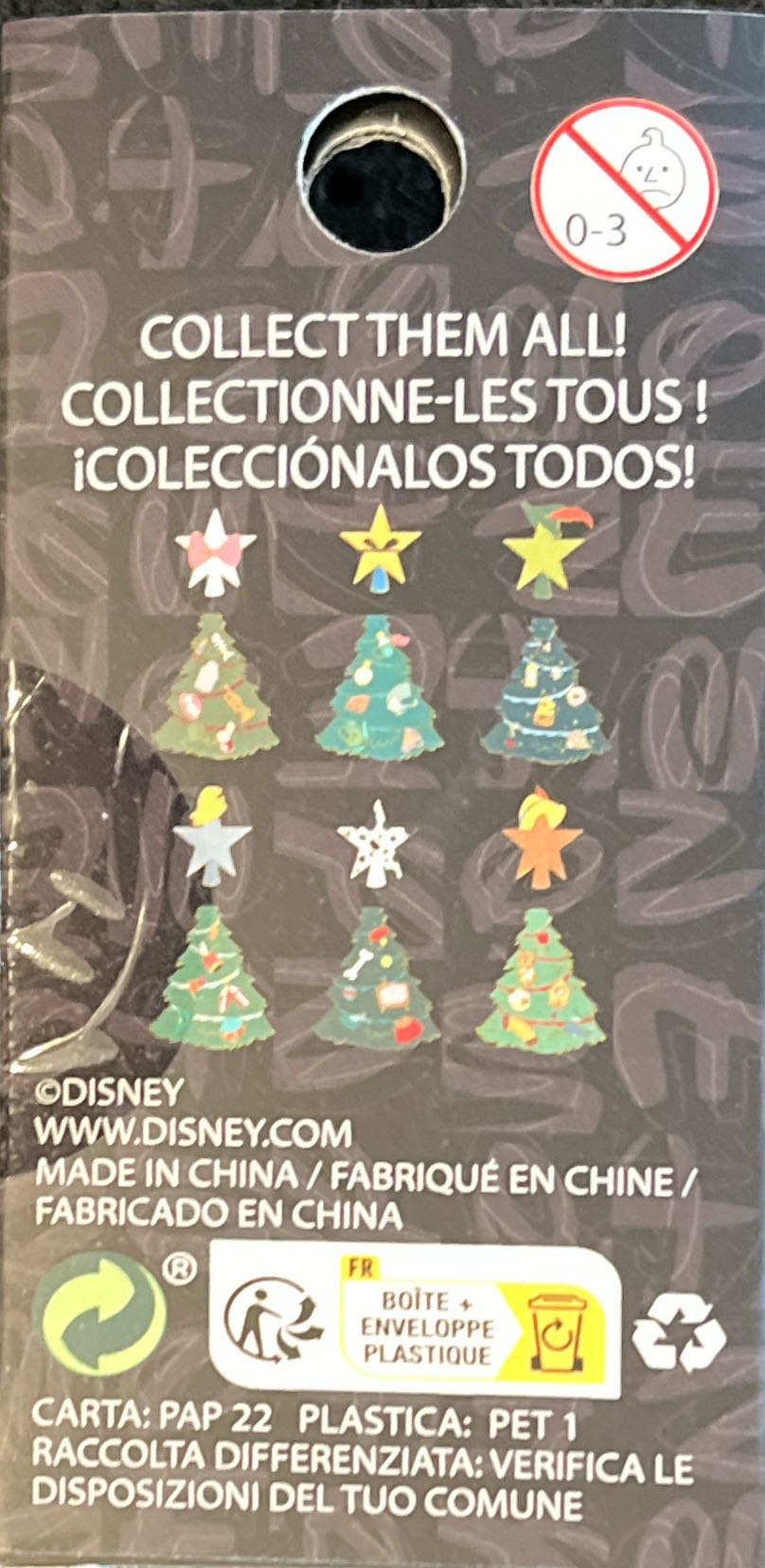 Disney Christmas Trees Blind Box (Alice In Wonderland) - Disney Loungefly pin collectible [Barcode 20982702] - Main Image 2