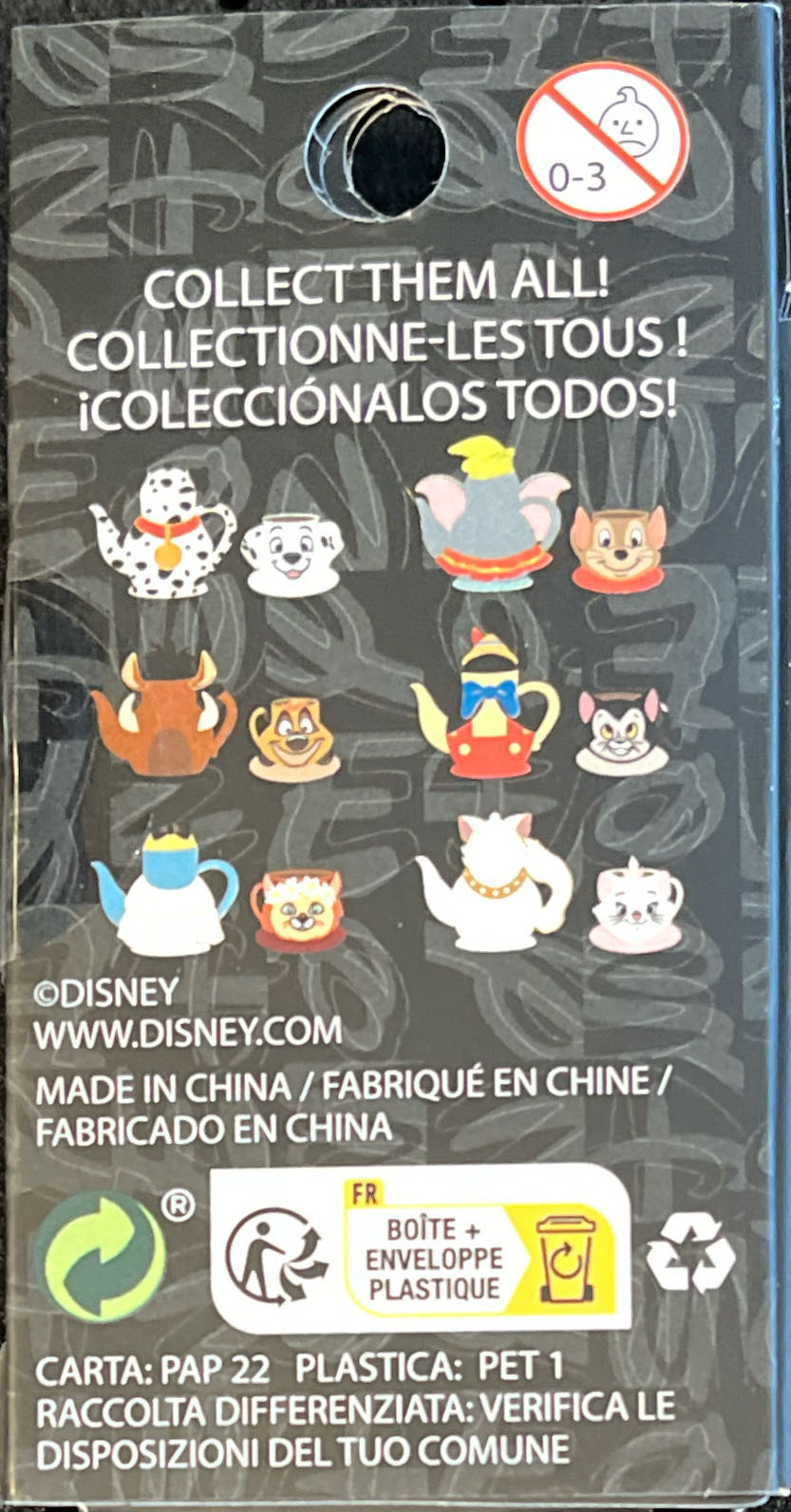 Disney Classics Teapot & Cup Mystery Pin (Alice & Dinah) - Disney Loungefly pin collectible [Barcode 30631013] - Main Image 2