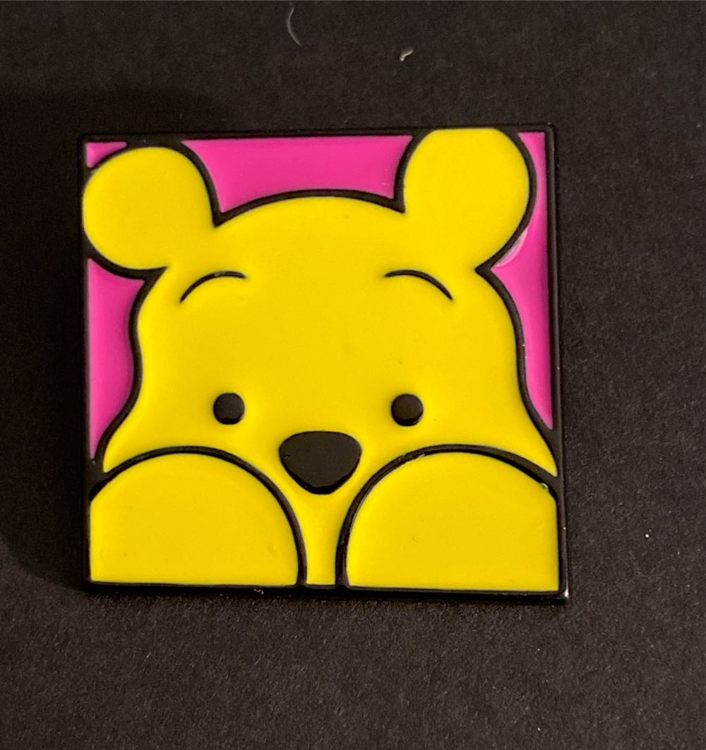 Pooh Square Pin  pin collectible - Main Image 2