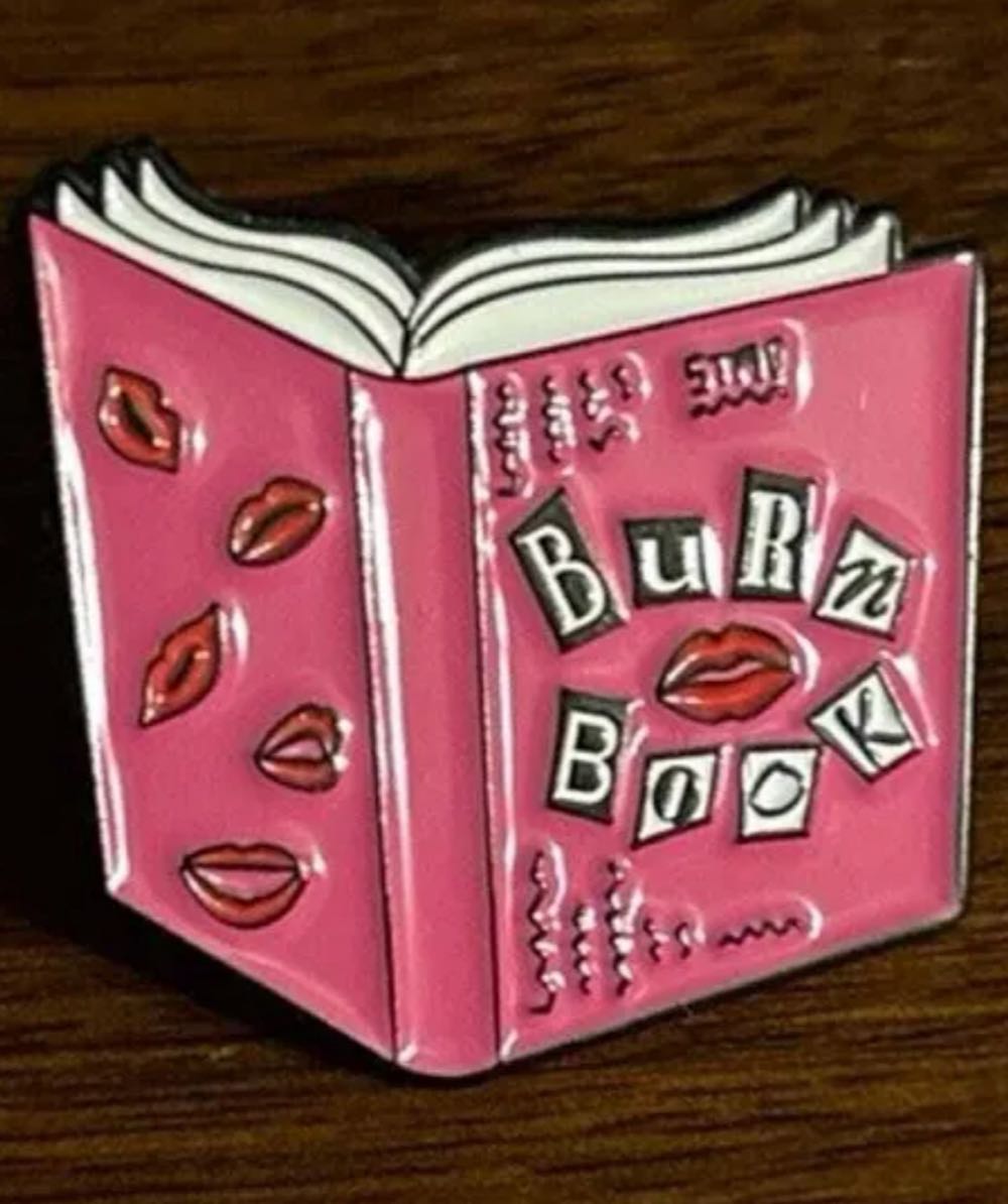 Burn Book Pin - Mean Girls - Brooch pin collectible - Main Image 3