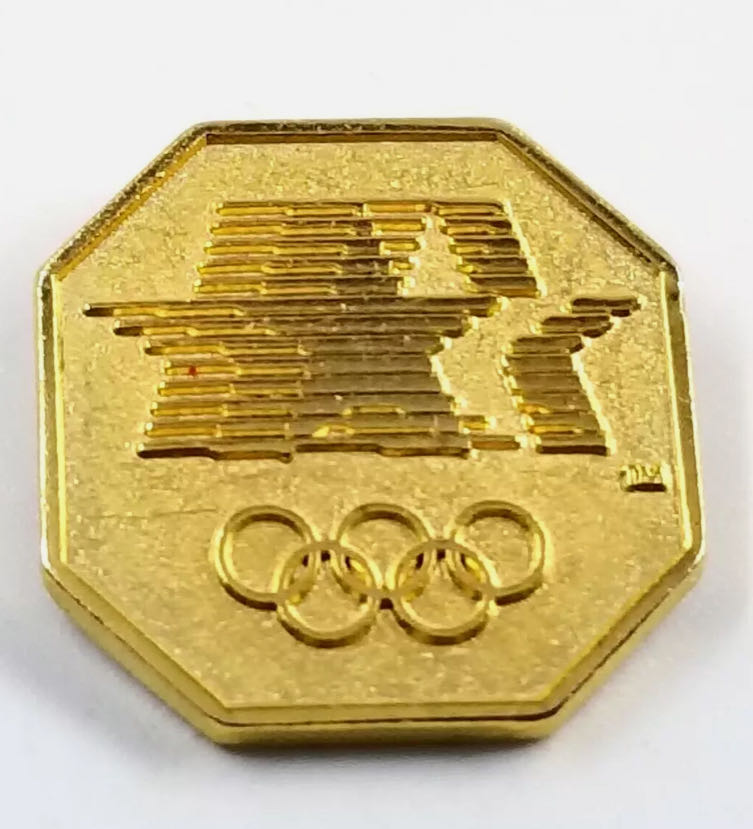 1984 Los Angeles OLYMPICS Pin - Brooch pin collectible - Main Image 2