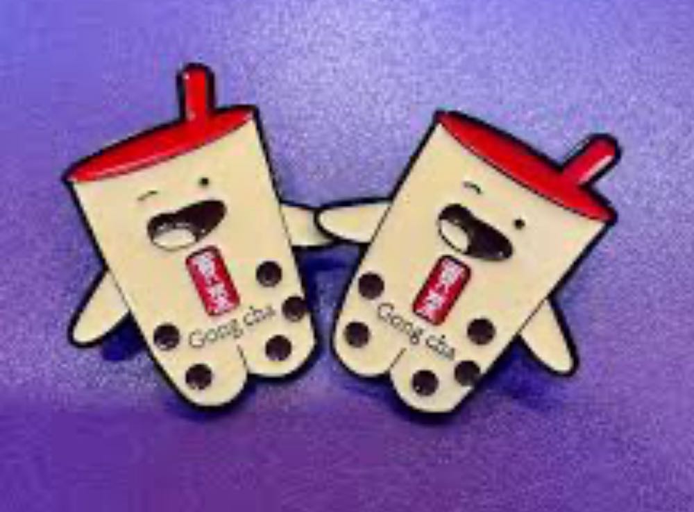 Gong Cha 2024 Pin - Brooch pin collectible - Main Image 4