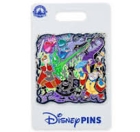 Mickey Ears, Light, Blue And Dark Blue Circle