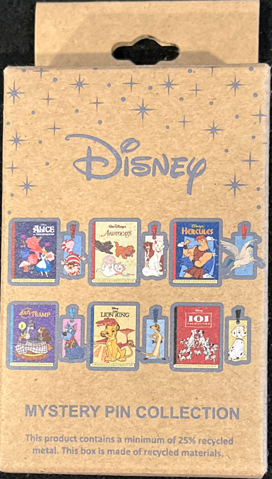 Disney Classic Books & Bookmark Set Mystery Pin Collection (Alice In Wonderland) - Boxlunch pin collectible [Barcode 31607596] - Main Image 2
