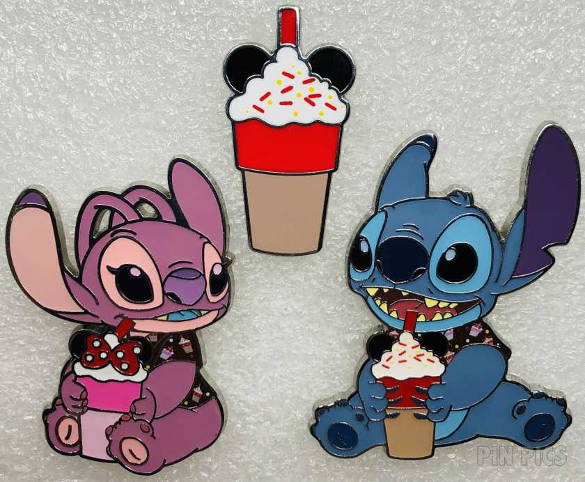 Stitch and Angel - Mickey Ice Cream - May - Stitch Attacks Snacks  pin collectible - Main Image 2