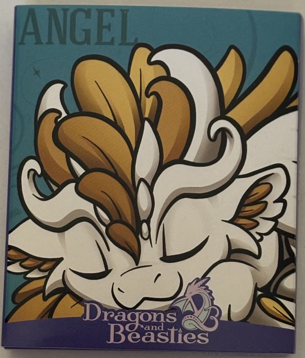 D&B Angel Enamel Pin - Gold Plated Hard Enamel pin collectible [Barcode 810002712111] - Main Image 2