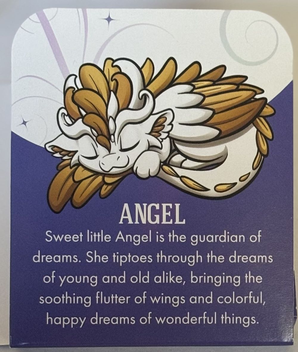 D&B Angel Enamel Pin - Gold Plated Hard Enamel pin collectible [Barcode 810002712111] - Main Image 3