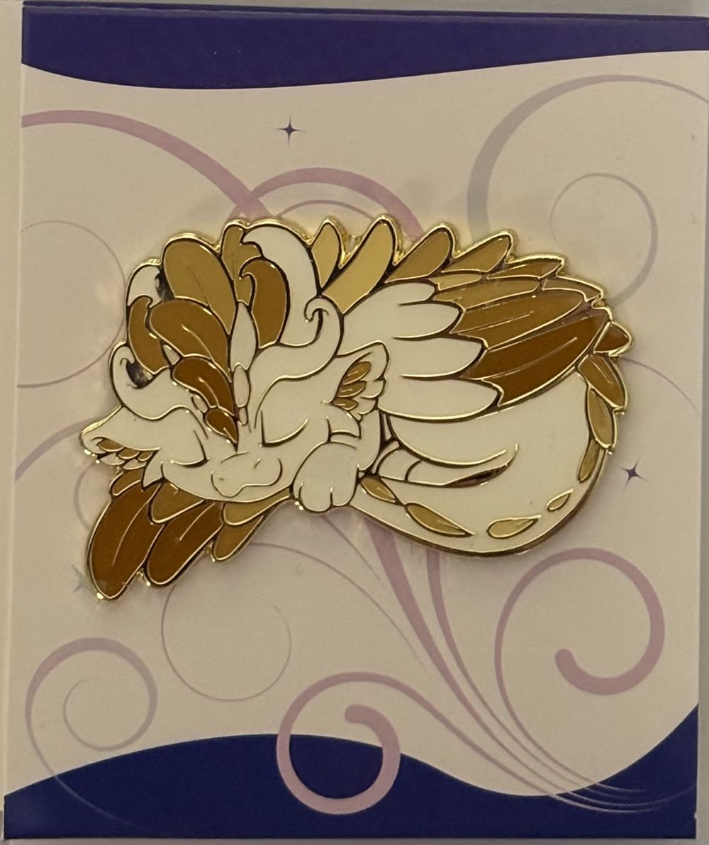 D&B Angel Enamel Pin - Gold Plated Hard Enamel pin collectible [Barcode 810002712111] - Main Image 4