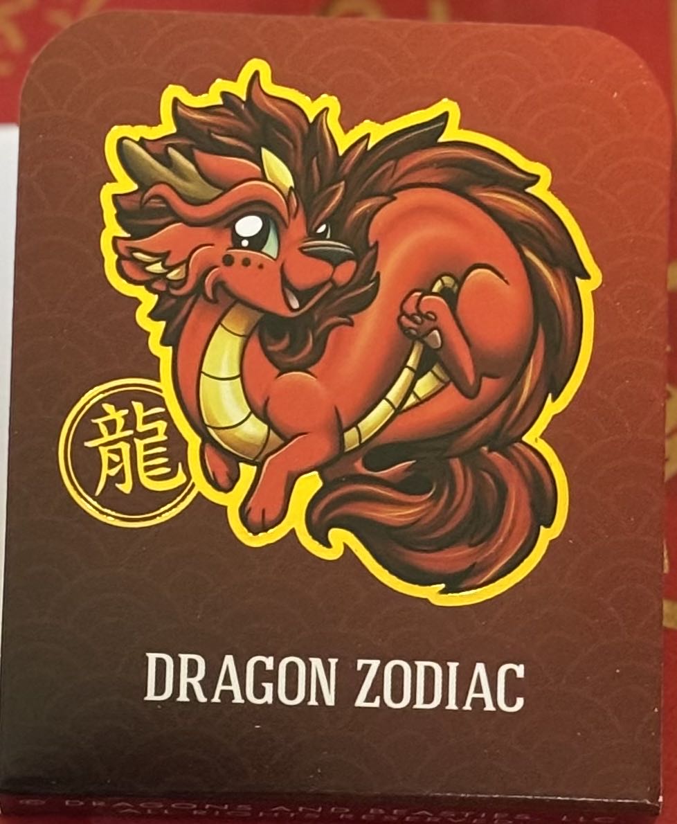 D&B Dragon Chinese Zodiac - Enamel Pin pin collectible [Barcode 810002712166] - Main Image 3