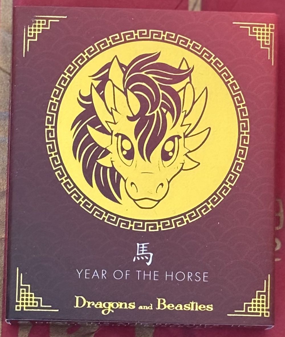 D&B Horse Chinese Zodiac - Enamel Pin pin collectible [Barcode 810002712210] - Main Image 2