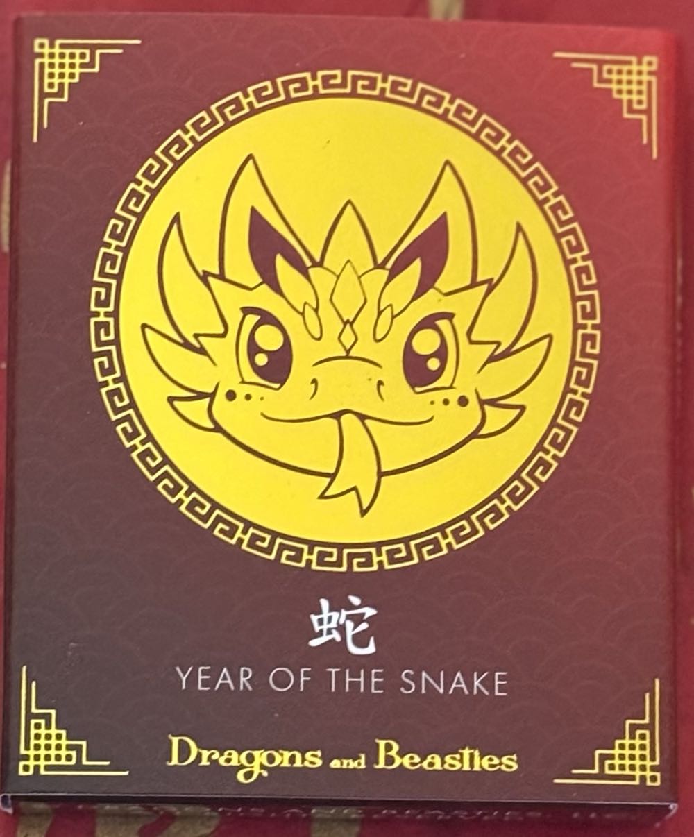 D&B Snake Chinese Zodiac - Enamel Pin pin collectible [Barcode 810002712203] - Main Image 2