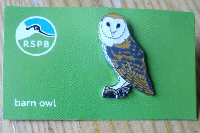 Barn Owl  - RSPB pin collectible - Main Image 2