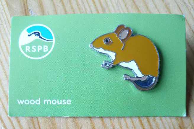 Wood Mouse - RSPB pin collectible - Main Image 2