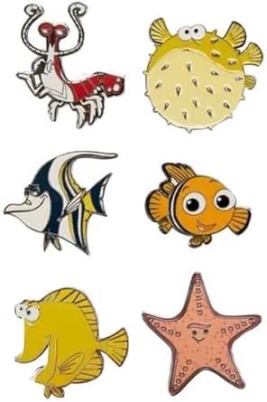 Finding Nemo Loungefly Pixar Fish Tank Buddies Blind Box Pin Nemo  pin collectible [Barcode 671803432116] - Main Image 3