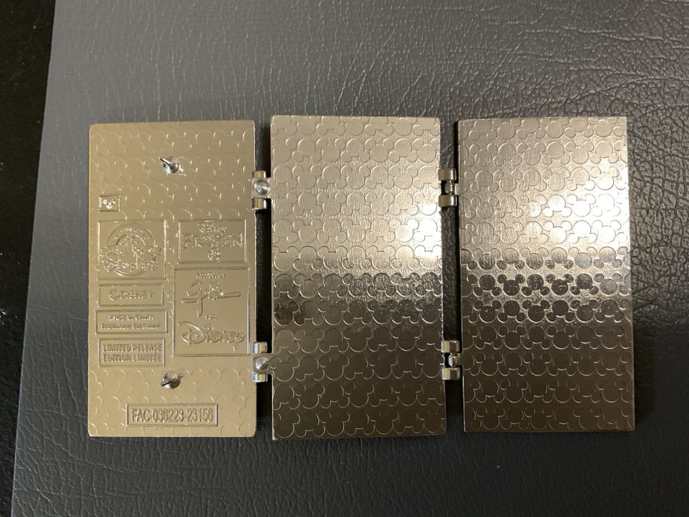 Frozen - 10th Anniversary - Triple Folded Pin - Ltd Release  pin collectible - Main Image 3