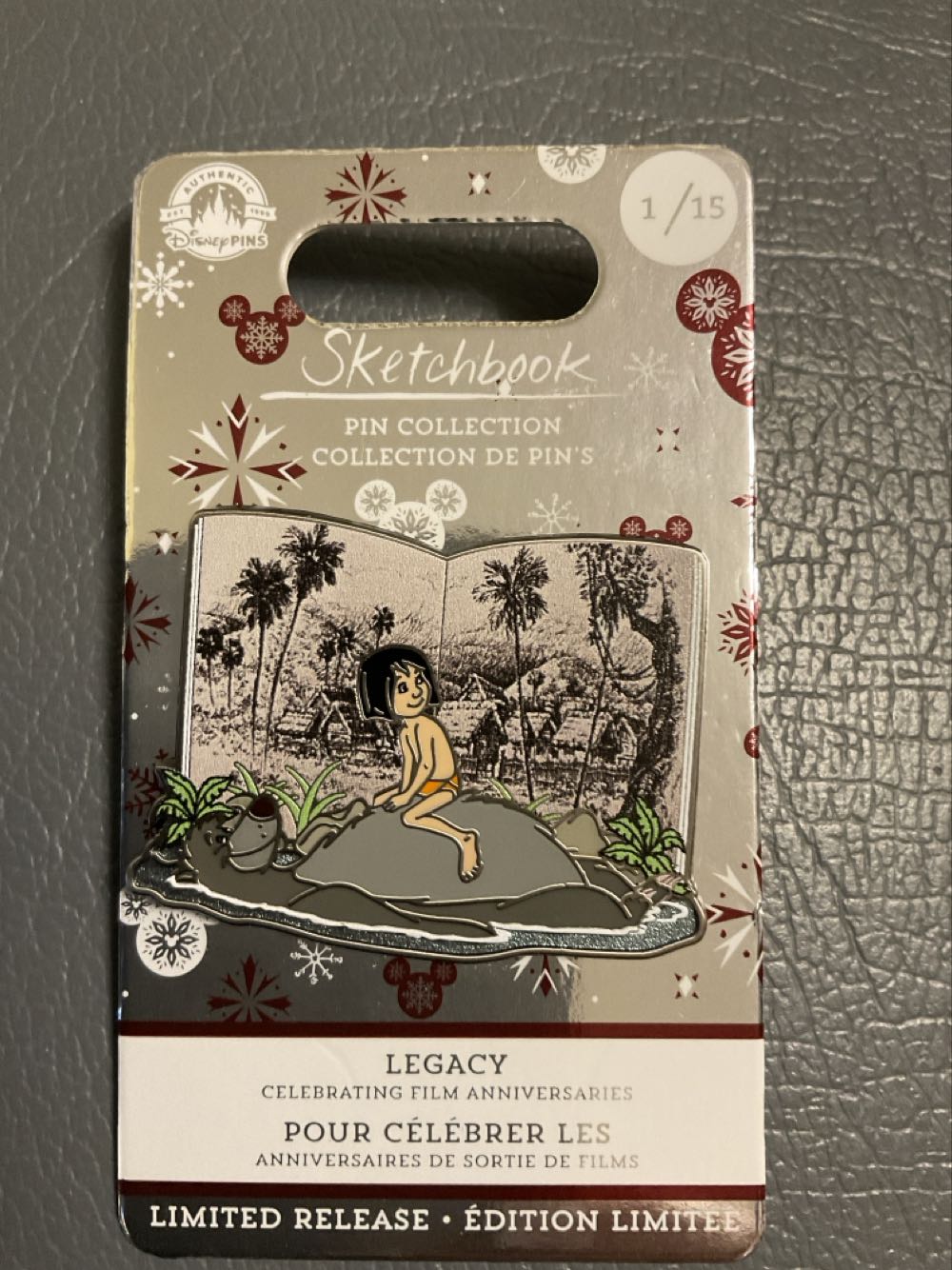 Winnie the Pooh Rainy Day Slider Pin