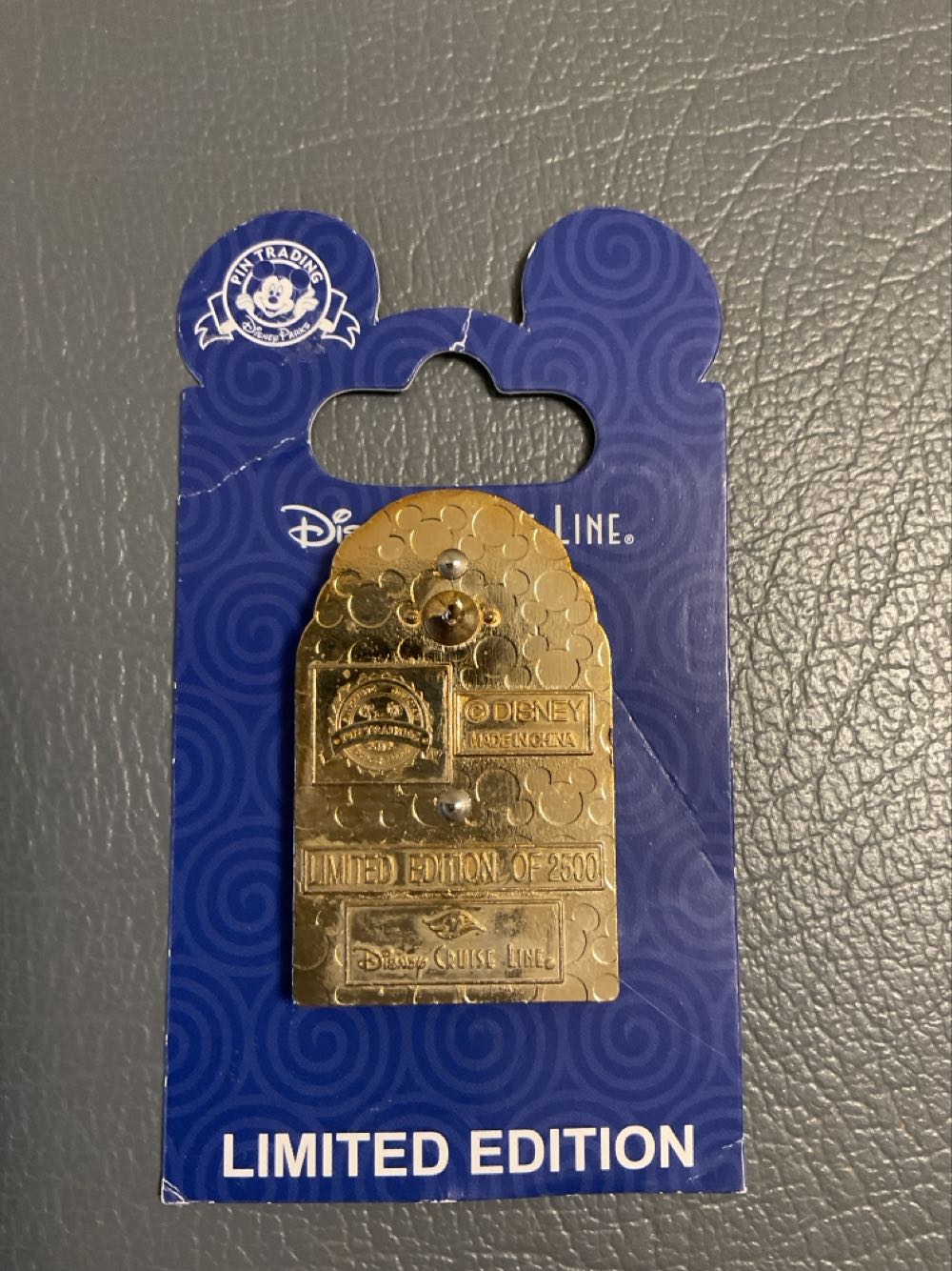 Disney Cruise Line - Inaugural Saling 2012 - 2013 The Fantasy - Ltd Edition 2500  pin collectible - Main Image 2