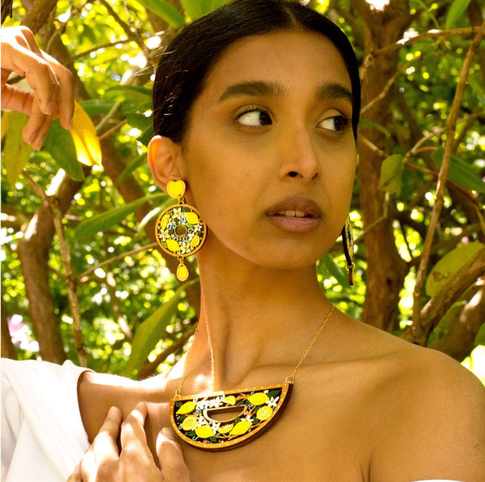 Rylee & Ink - Lemon Drops Dangles - Earrings pin collectible - Main Image 2