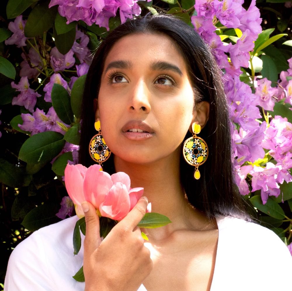 Rylee & Ink - Lemon Drops Dangles - Earrings pin collectible - Main Image 3