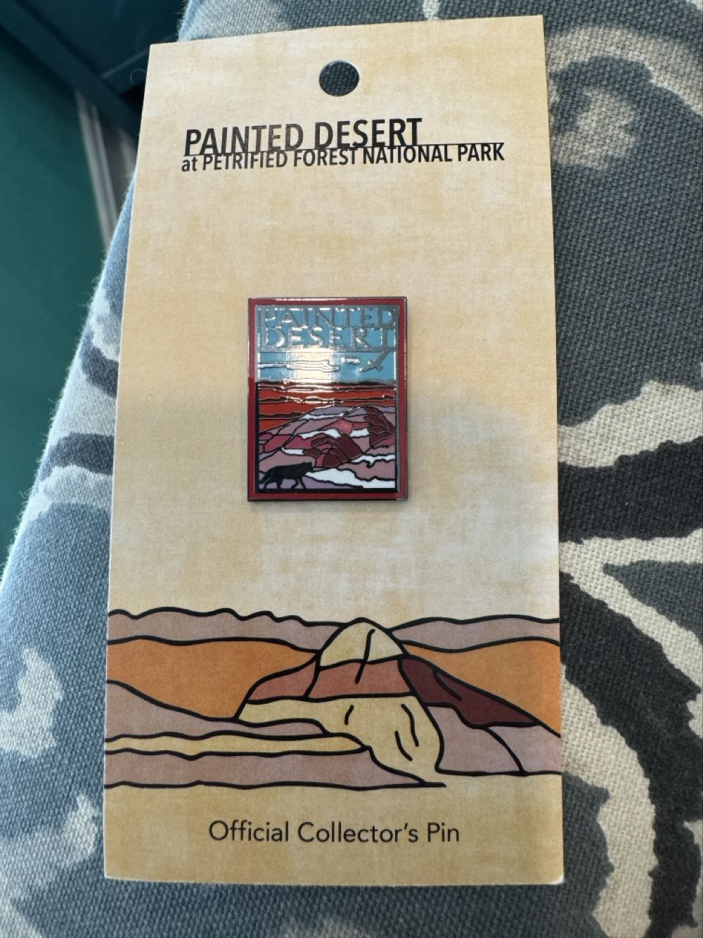 Painted Desert National Park  pin collectible - Main Image 2