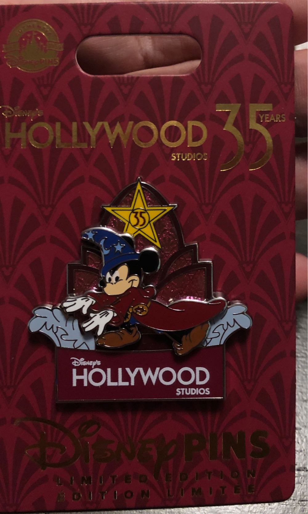 Mulan Parking Sign Pin