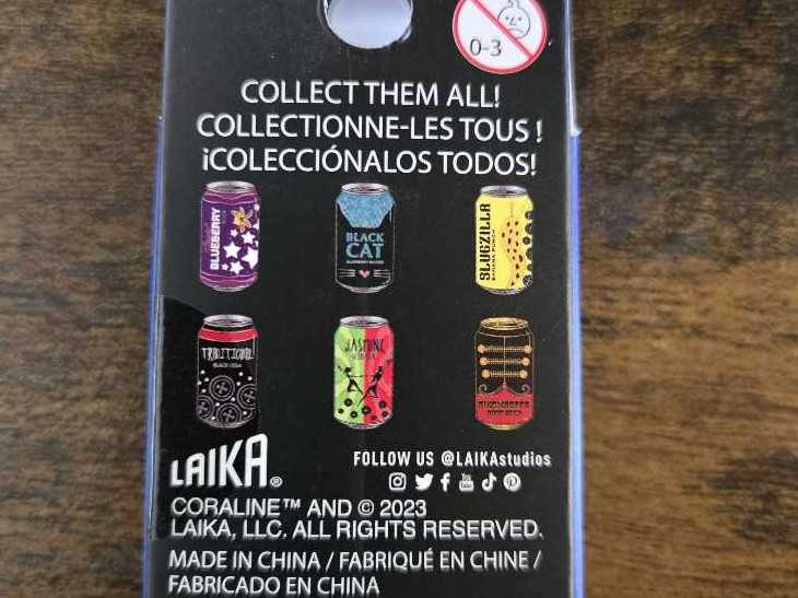 Coraline Soda - Enamal pin collectible - Main Image 2